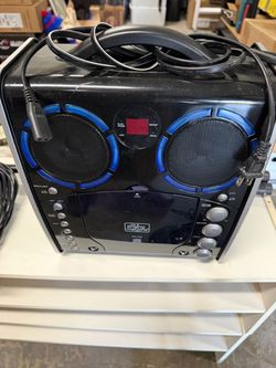 Memorex Standing Karaoke System with 2 Mics