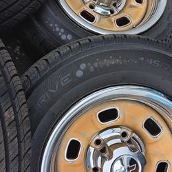 Chevy Classic Car Rims Wheels 14x7