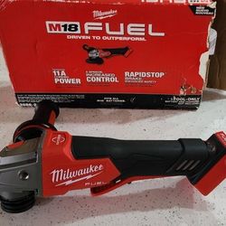 M18 FUEL 18V Lithium-Ion Brushless Cordless 4-1/2 in./5 in. Grinder with Variable Speed & Paddle Switch (Tool-Only)

