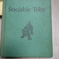 Vintage Sociable Toby 1956 Hardcover Book
