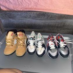 Unisex Sneakers And Timberland Boots For Kids