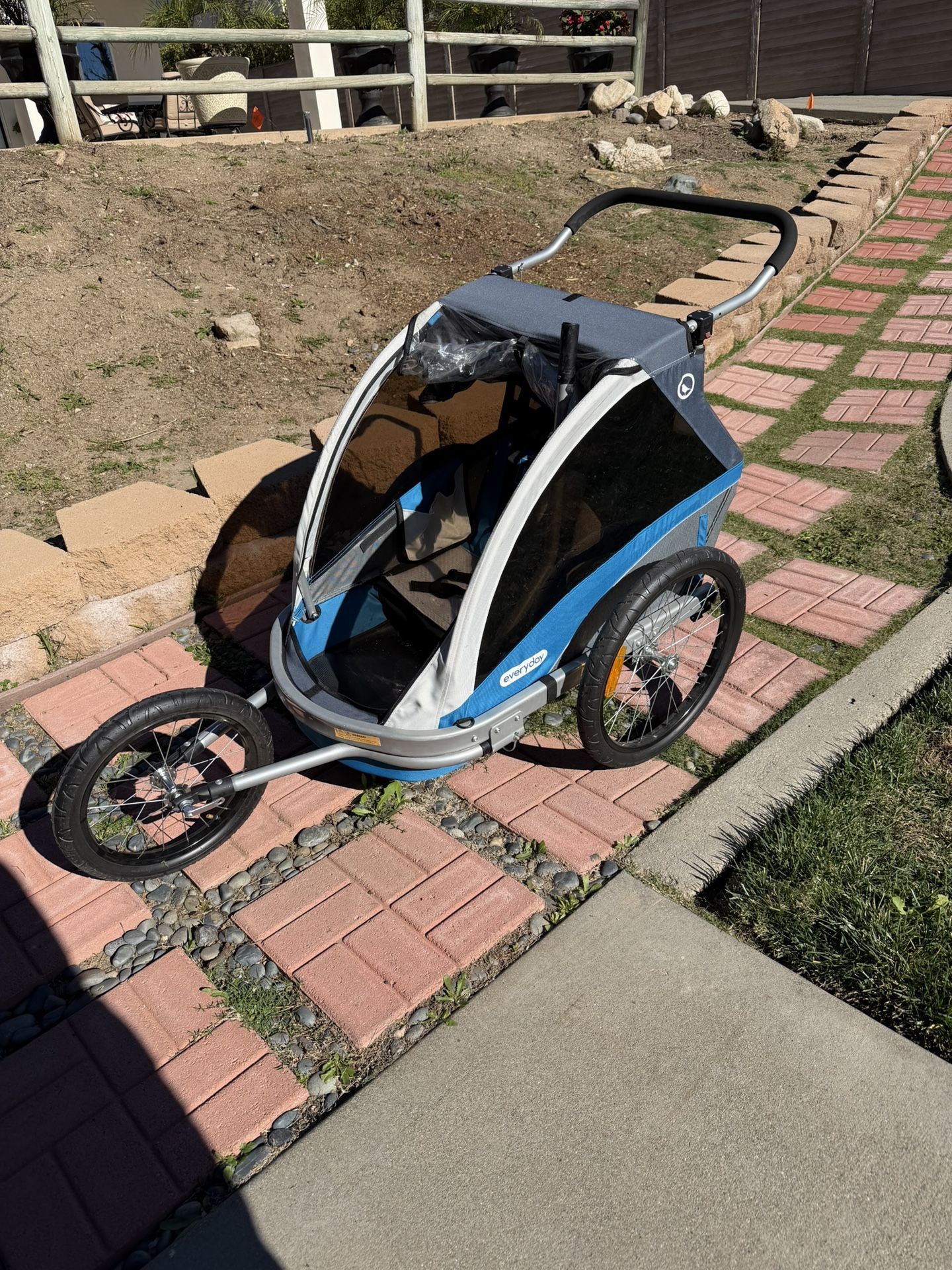 Two Seater Bike Attachment For Kids