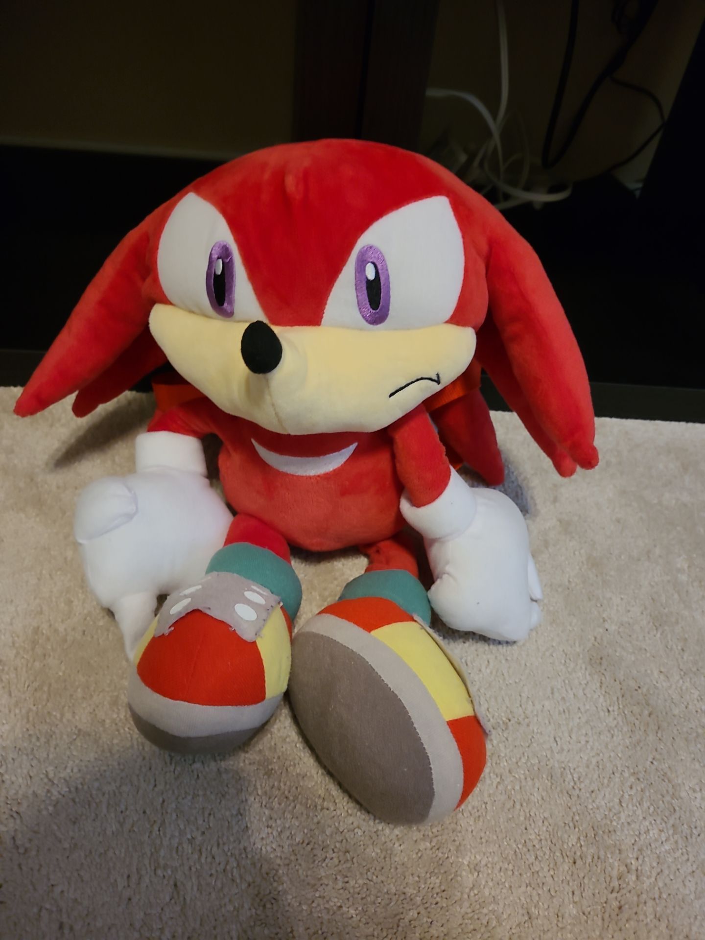 Knuckles sonic backpack