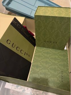 Free green GG 2 gift boxes, and gift bag