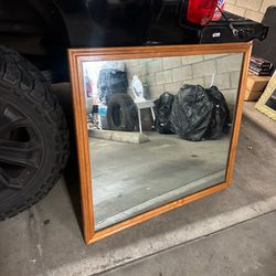 2 Wall Framed Mirrors