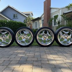 Universal 5 Lug Nut Rims/ Universal Rines De 5 birlos (5x114.3)