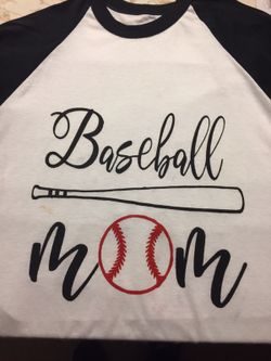 Baseball Mom Tee's