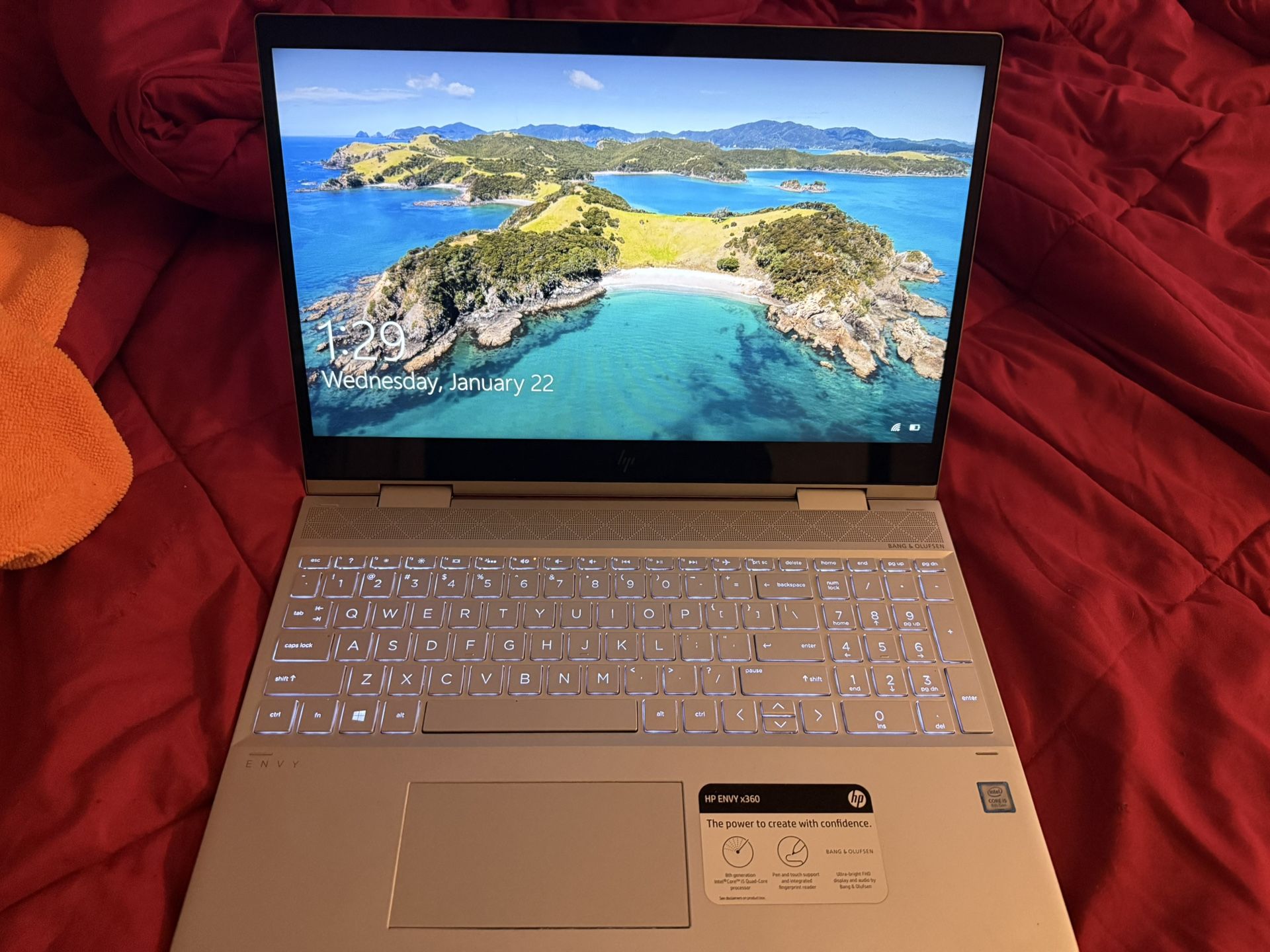 Hp Envy X360 Touchscreen Laptop 