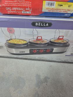 Triple slow cooker