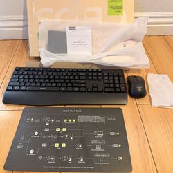 Wireless Bluetooth Keyboard And Mouse Combo