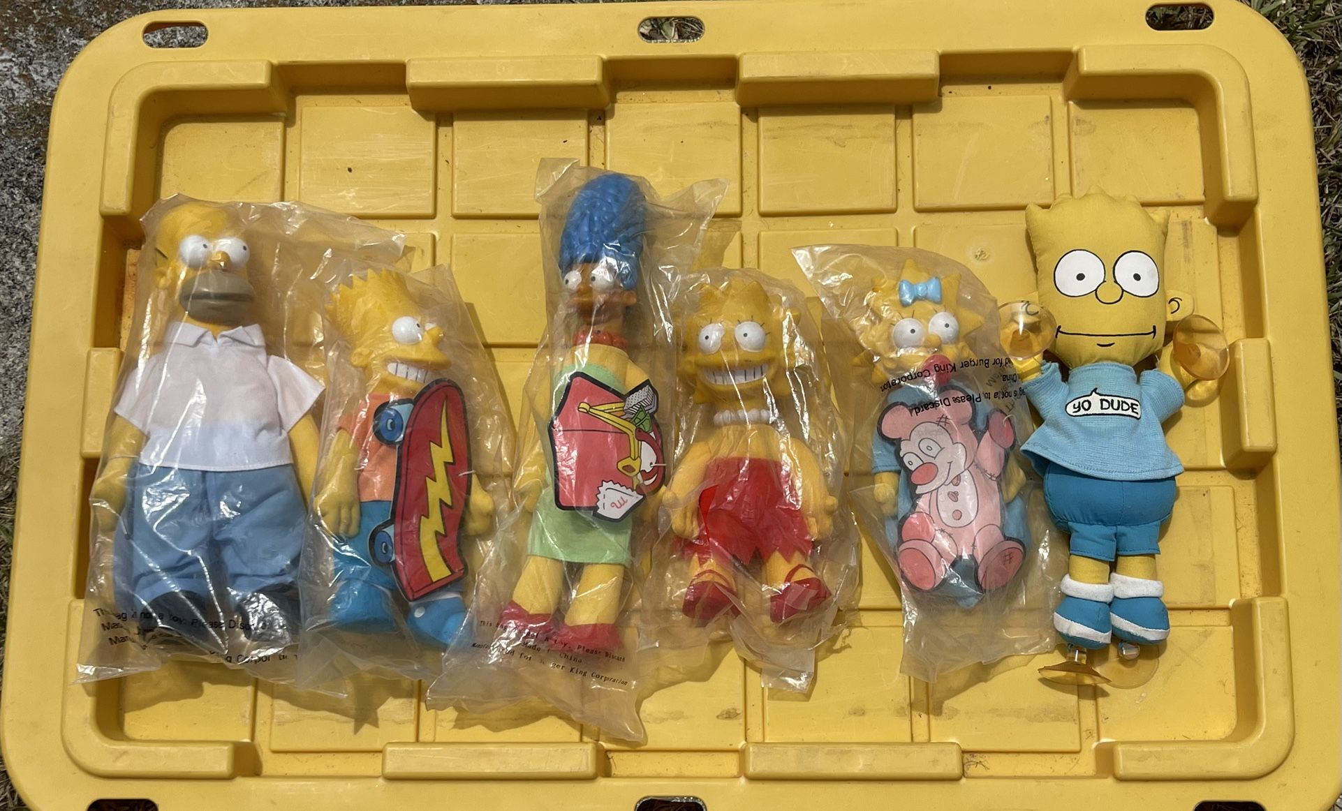 Simpson’s Dolls From Burger King
