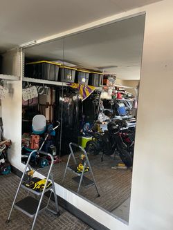 Tempered wall Gym mirrors
