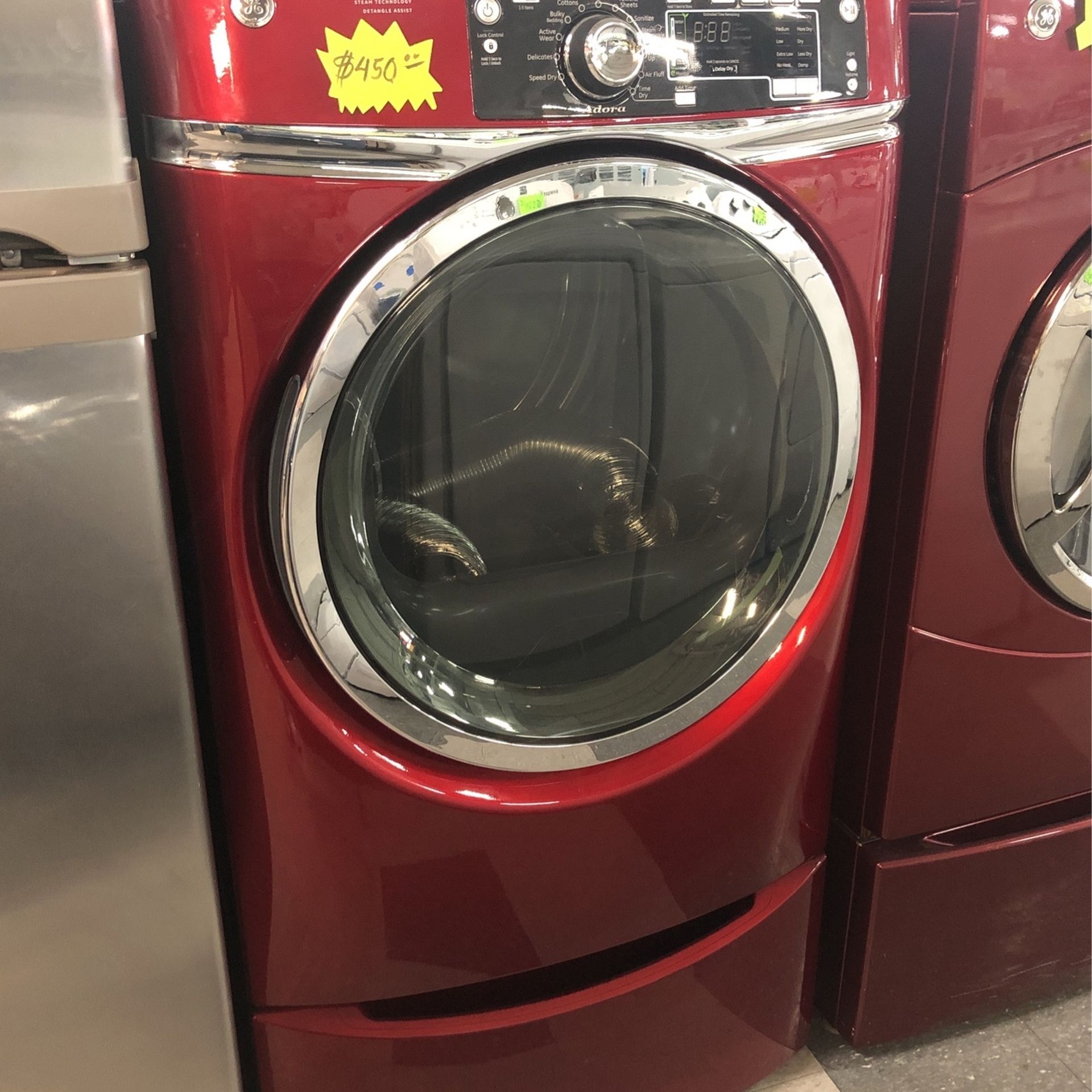GE Front Load Dryer In Excellent Condition