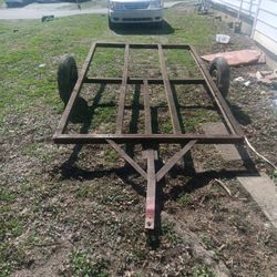 5 X10 Trailer Frame With Wheels 