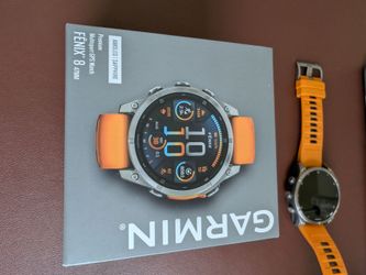Garmin Fenix 8 47mm Sapphire and Titanium