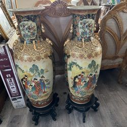 Asian vases