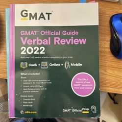 GMAT Official guide verbal Review
