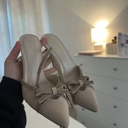 Nude Heels Size 7