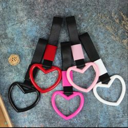 2pc JDM Heart/Flower Hand Strap
