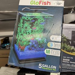 Brand New GloFish Desktop Aquarium Kit - 5 Gallon