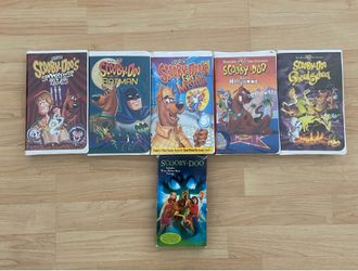 Scooby Doo VHS Tapes