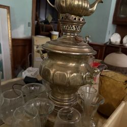 Antique Vintage Russian Samovar 