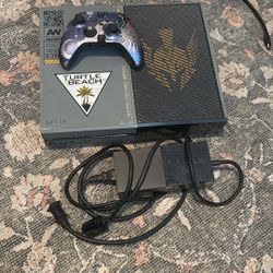 XBOX ONE ADVANCED WARFARE EDITION AND SCUF CONTROLLER