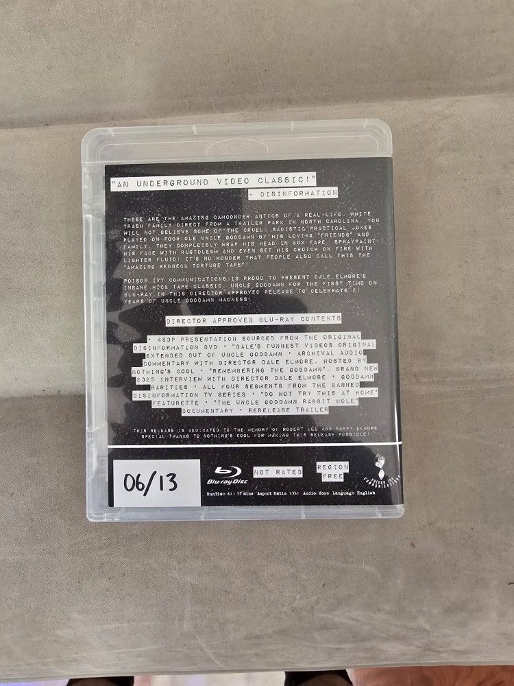 Uncle Goddamn 21st Anniversary Edition Number of 13