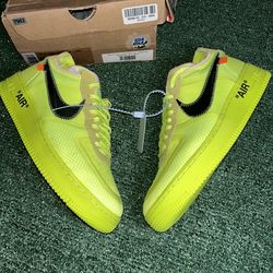 Off white Air Force volt