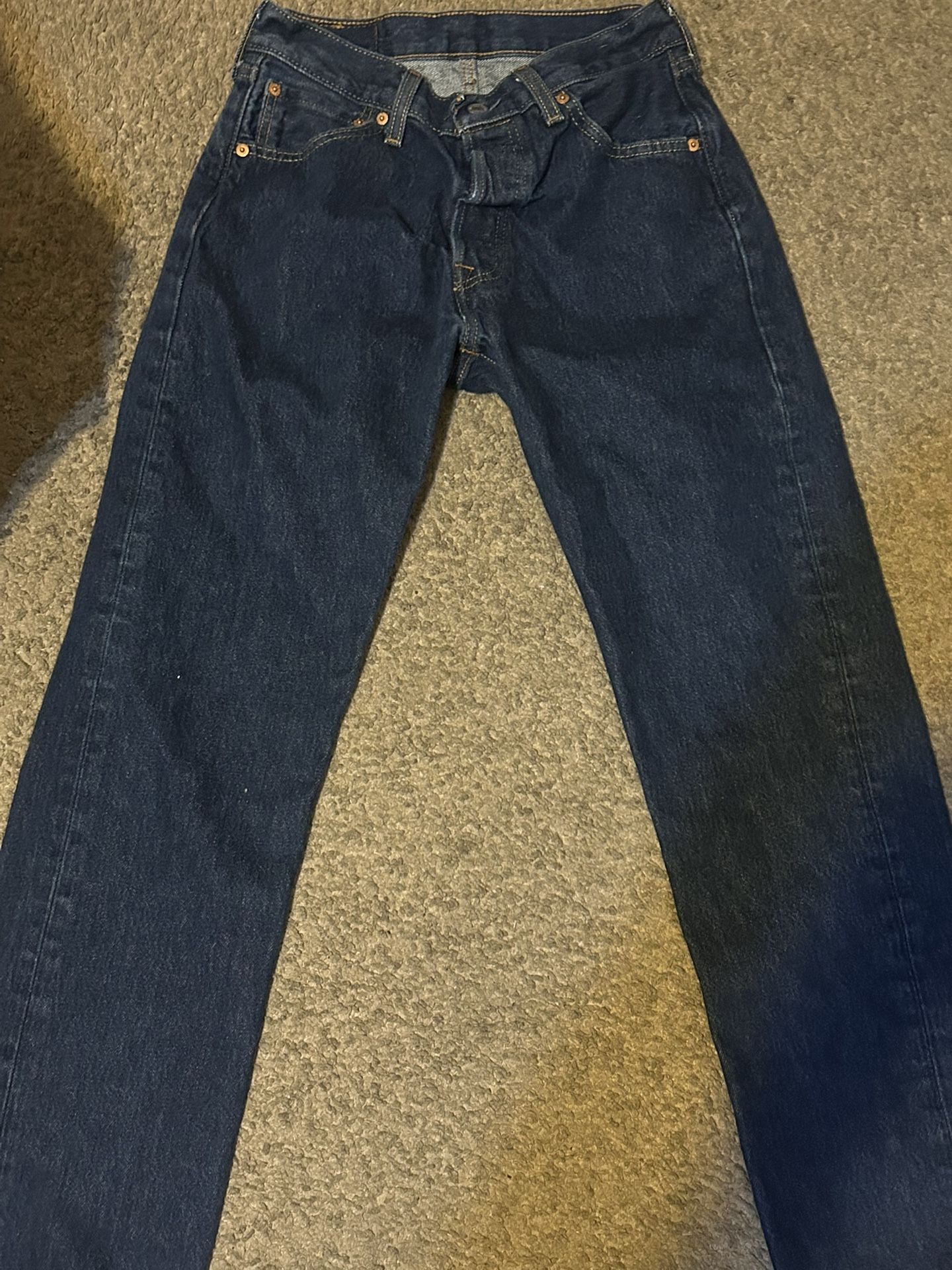 Levi 501s Dark Blue Size 30-32