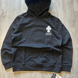 Chrome Hearts embroidery cross hoodie