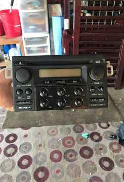 1999 Honda Accord OEM Radio