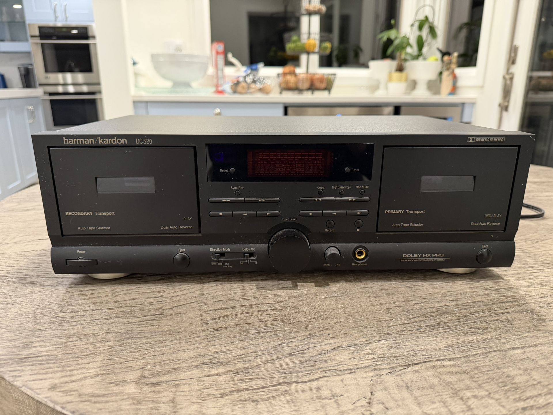 Harman Kardon DC520 Dual Cassette Deck