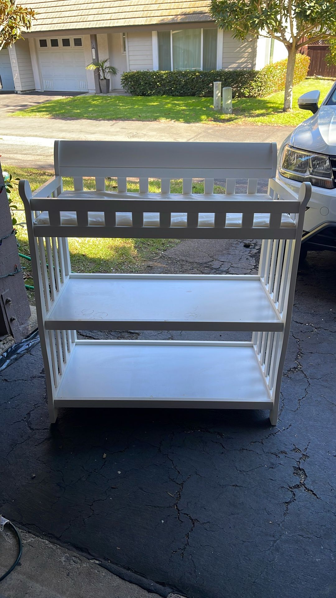 Free White Baby Changing Table 