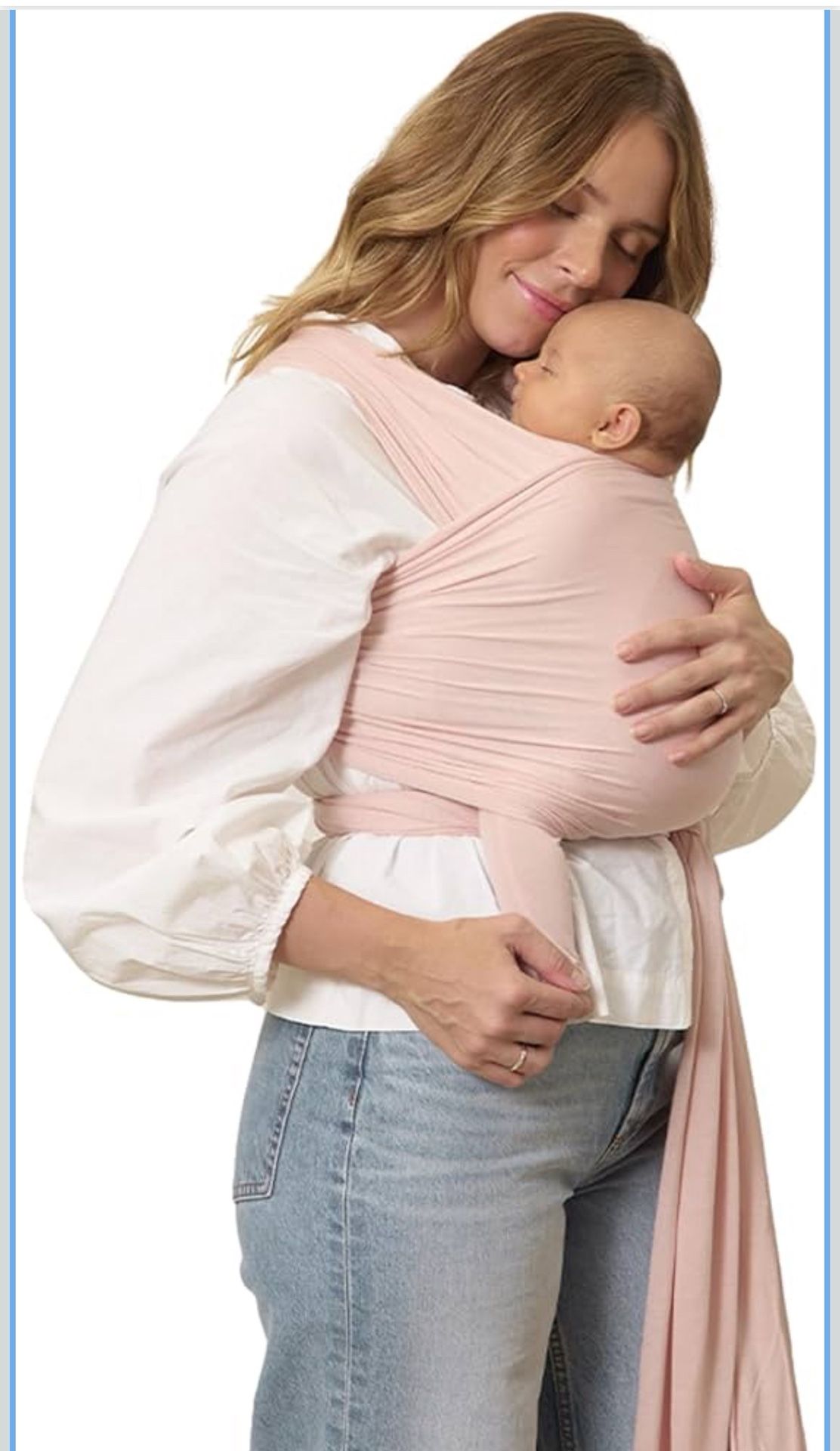 NEW IN BOX Solly Baby Wrap, Buttery-Soft Baby Carrier Newborn to Toddler 8-25 Lbs., Lightweight & Hands-Free Infant Sling Wrap, Breathable Carrier, Ba