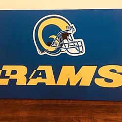 Stretched Canvas Of  RAMS Brand New