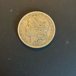 1884 Morgan Silver Dollar