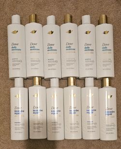 3 Dove Shampoo and Conditioner Sets