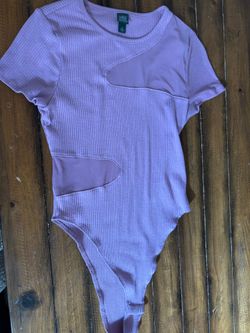 Purple one piece medium