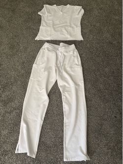 White mandala  scrubs