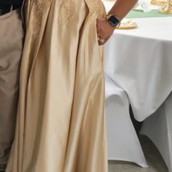$50 Gold Dress 