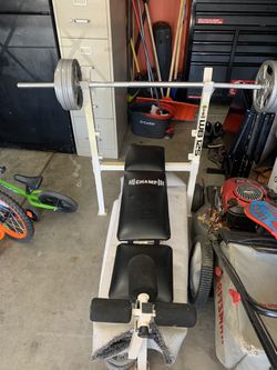 Bench press and it's weights