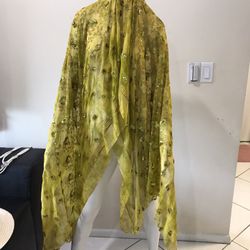 Pakistani/Indian embellished/sequined duppatta/scarf/wrap/new