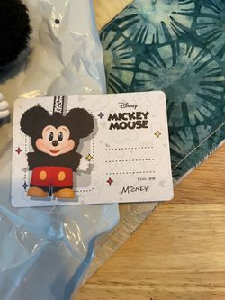 Pop mart Disney plush keychain