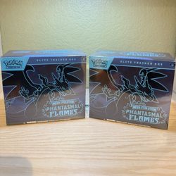 Phantasmal Flames ETB – Pokémon TCG –  Sealed