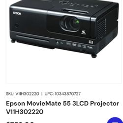 Epson Movie mate 55 3lcd Projector 