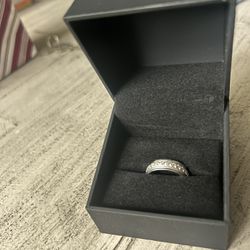 Beautiful Certified Diamond Layered Across Wedding Band