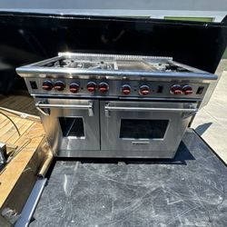 Wolf GR486GLP 48 Inch Pro-Style Gas Range