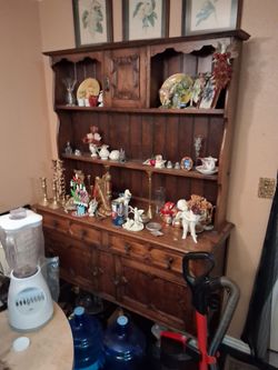 Antique hutch