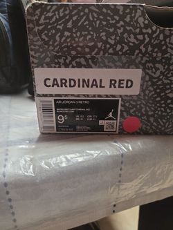 Jordan 3 Cardinal Red